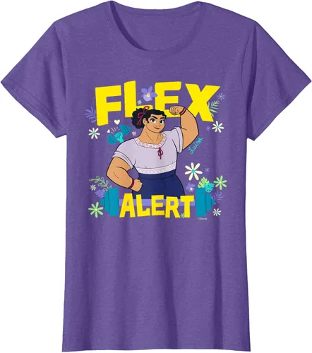 Miniatura 21 de Disney Encanto Luisa Madrigal Flex Alert Camiseta, Negro