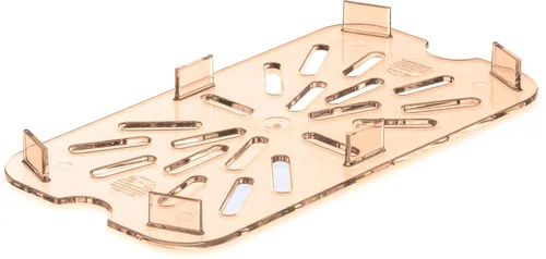 Carlisle FoodService Products StorPlus - Estante de drenaje, bandeja de goteo para bandejas de comida de tamaño 1/4, 10.25 x 6.38 pulgadas, 1