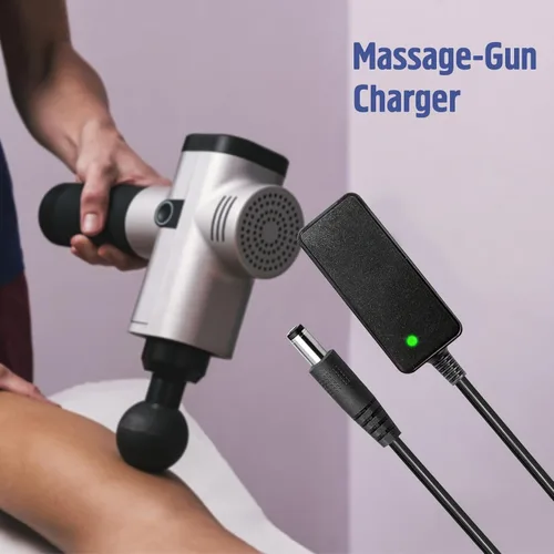 Miniatura 5 de Adaptador de CA de 24 V para pistola de masaje Salida del cargador: DC 24V o 25.2V Pistola de masaje Cable de alimentación Muscle Blaster Solo se
