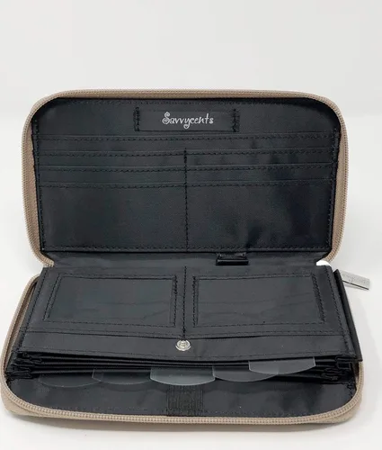Miniatura 4 de Cartera, Púrpura, Cartera con cremallera