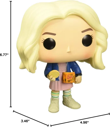 Miniatura 3 de Funko POP! TV Stranger Things - figura de vinilo de Eleven con peluca, variante con Eggos
