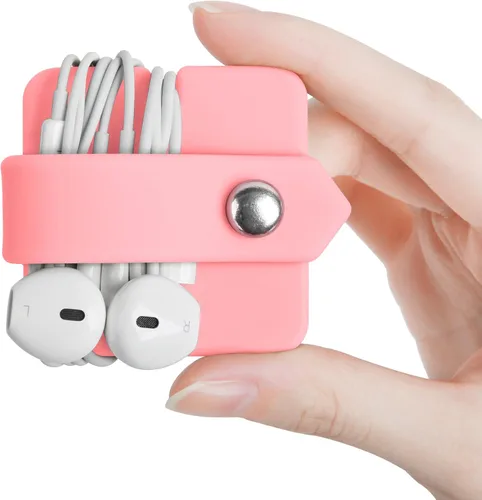 Miniatura 14 de Organizador de Cables con Soporte para Auriculares, Enrollador de Auriculares, Organizador de Auriculares, Auriculares para Auriculares, Enrollador