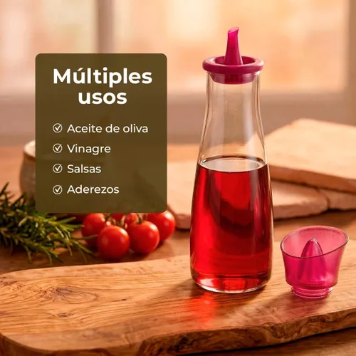 Miniatura 4 de Tescoma Botella dispensadora de vinagre de 8.5 onzas, con boquilla antigoteo
