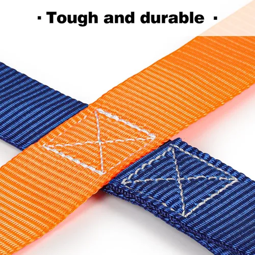 Miniatura 3 de TOPNEW Red de escalada para niños al aire libre, red de carga ninja portátil, escalera, barras de mono para Ninja Slackline, gimnasios de la selva