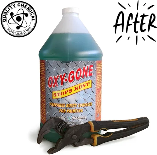 Miniatura 4 de Quality Chemical Oxy-Gone - Removedor de óxido y tratamiento de metales, reformador de óxido, removedor de óxido, removedor de óxido de metal