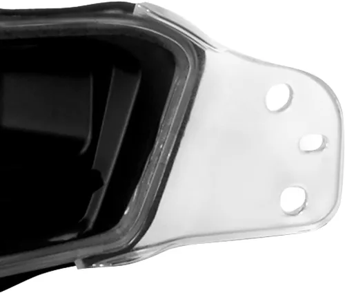 Miniatura 6 de SPEC-D TUNING Faros de parachoques con carcasa negra y lentes transparentes compatibles con Ford Mustang Gt V6 2005-2009, par de montaje izquierdo