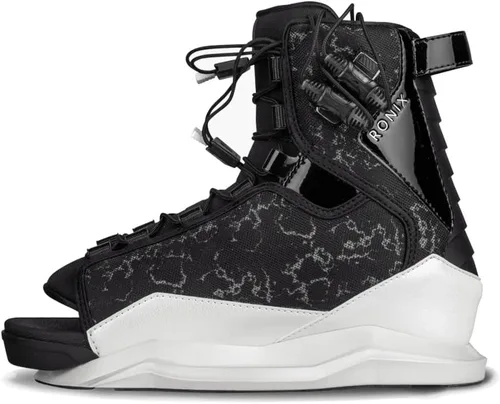 Miniatura 3 de RONIX Women's Halo Wakeboard Boots Durable Adjustable Open Toe Bindings with Stage 2 Liner, Ankle Support, MainFrame Chassis & AutoLock System