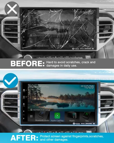 Miniatura 3 de Karltys Protector de pantalla actualizado para Toyota Tundra/Sequoia 3ª generación de 14 pulgadas 2026-2022 [sin reflejos ni huellas dactilares]