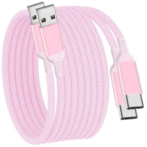 Miniatura 13 de Cable USB C de 10 pies para carga de iPhone 15 16 Pro Max, iPad Pro, carga rápida, cordón de nylon para Samsung Galaxy S24 S23 S22 S21 S20 S10, Note