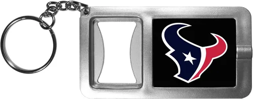 Miniatura 10 de Siskiyou Sports NFL unisex-adult Flashlight Key Chain With Bottle Opener