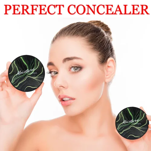 Miniatura 7 de CAHIUYOA Cojín de aire de cabeza de hongos CC Cream BB Cream Base de cabeza de hongo cobertura completa, maquillaje de larga duración hidratar mate