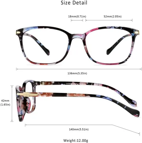 Miniatura 3 de LifeArt Lentes de bloqueo de luz azul, antifatiga ocular, anteojos de lectura para computadora, anteojos de TV para mujeres y hombres, antirreflejos