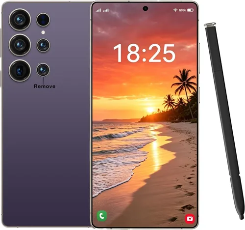Miniatura 10 de Teléfonos desbloqueados 5G, HD de 6.9 pulgadas, batería de 8000 mAh, 8+256 GB, teléfono inteligente Android 15.0, cámara de 72+108 MP, lápiz óptico