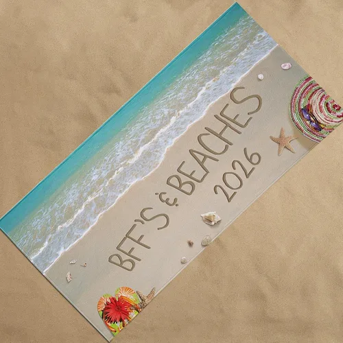 Miniatura 5 de Let's Make Memories Toalla de playa personalizada – Toalla de piscina – Boda de destino – Vacaciones en la playa – Vacaciones tropicales – Crucero