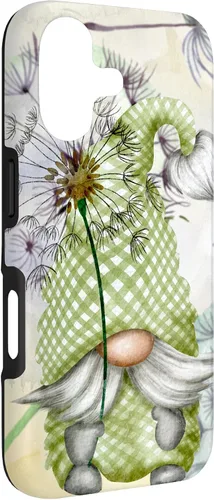 Miniatura 3 de Cute Gnome Dandelion Flower Pattern for Women Mom Aesthetic Case for iPhone 17