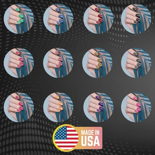 Miniatura 6 de Mia Secret Polvo para arte de uñas - Colección icónica (12 piezas)