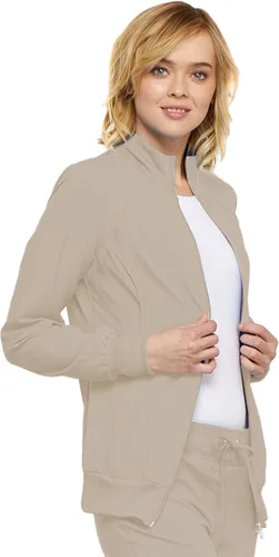 Miniatura 6 de Cherokee Infinity Zip Front Scrub Jackets for Women, 4-Way Stretch Fabric 2391A