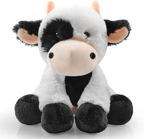 Miniatura 6 de Juguetes de Peluche de Perro Cachorro Sentado, Animal de Peluche Realista, Personajes de Animales de Peluche Rellenos en las Extremidades de 8.5