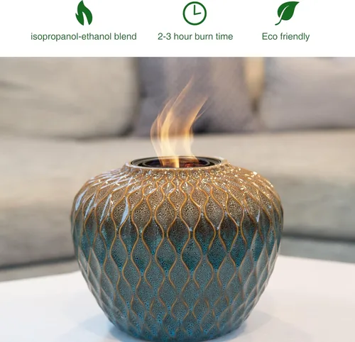 Miniatura 4 de Echo Valley EchoFlame - Combustible de gel para chimeneas interiores y exteriores (paquete de 12)