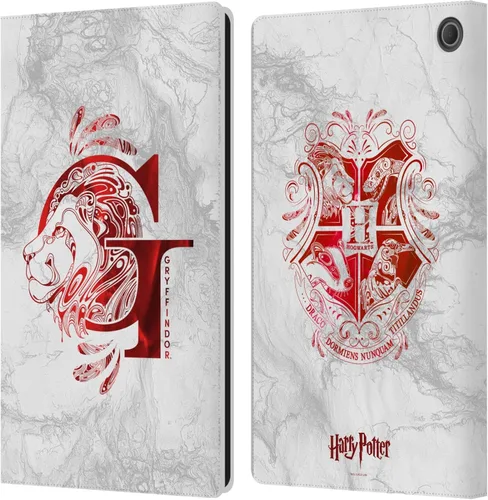 Miniatura 29 de Head Case Designs Funda de piel con licencia oficial de Harry Potter Gryffindor Aguamenti Deathly Hallows IX compatible con Kindle Paperwhite 1/2/3