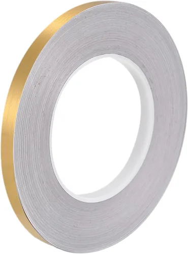 Miniatura 12 de MECCANIXITY Adhesivo autoadhesivo para azulejos, tira de cinta de sellado de huecos de 0.8 pulgadas x 55 yardas para pared, piso, techo, muebles