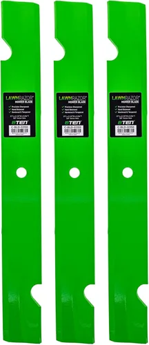 8TEN LawnRazor - Cuchilla para Ferris IS3000Z IS4500Z 5020842 ISZ 1000Z Series 61 pulgadas (elevación neumática con muescas) paquete de 3