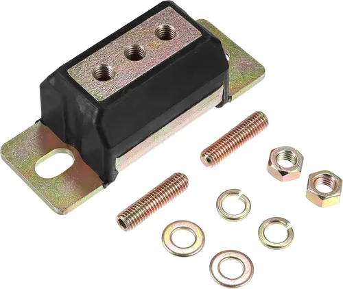 X AUTOHAUX Kit de montaje de transmisión de poliuretano para GM para modelos Jeep 1958-2002 Montaje delantero Reemplazar 7-1604-BL