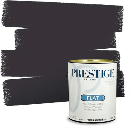 Miniatura 157 de Prestige Paints - 2 en 1, pintura base y pintura de exterior, P500-N-SW7020 SW6991-PCM