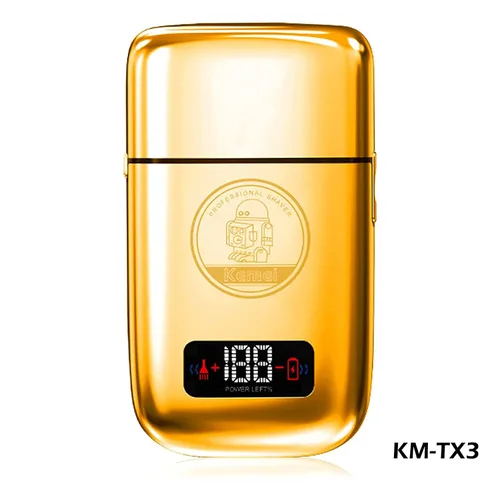 Miniatura 5 de KEMEI Cabezales de repuesto para maquinillas de afeitar eléctricas para hombre, cuchilla KEMEI Razors #KM TX1/TX3 cabeza de repuesto # Oro