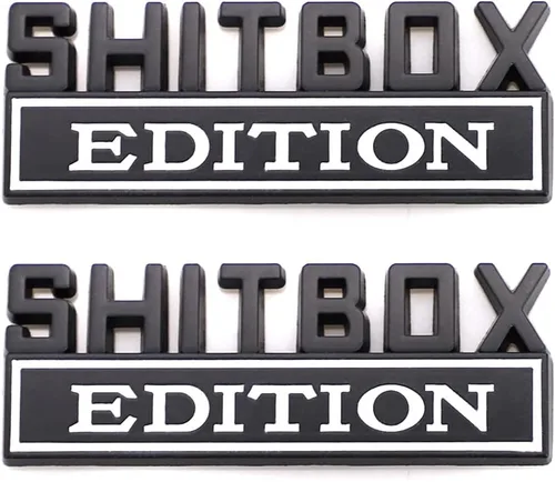 Miniatura 84 de Fuck IT Edition, emblema para el lado del coche, parte trasera, capó, puerta del maletero, 3D, para F 150, F250, F350, Silverdo, 1500, 2500, Sierra