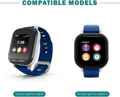 Miniatura 2 de TUSITA Base de carga compatible con Verizon Gizmo Watch 1, 2, 3, 1M, 2 unidades, accesorios para relojes inteligentes para niños