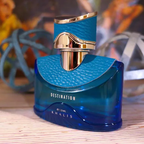 Miniatura 2 de Destination Me Eau de Parfum 3.4 oz – Colonia Aquatic Woody para hombre con cáscara de pomelo notas de mar Ambergris Woods y pachulí amado por su