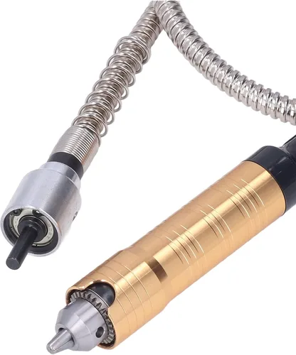 Miniatura 7 de Mandril de extensión de eje flexible, adaptador de llave de portabrocas de extensión de eje flexible, accesorio flexible para taladro eléctrico