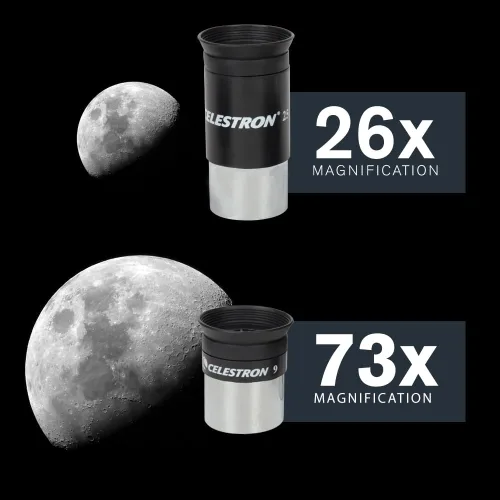 Miniatura 8 de Celestron - NexStar 102SLT Telescopio Computarizado - Compacto y Portátil - Diseño Óptico de Refractores - Tecnología SkyAlign - Control de Mano