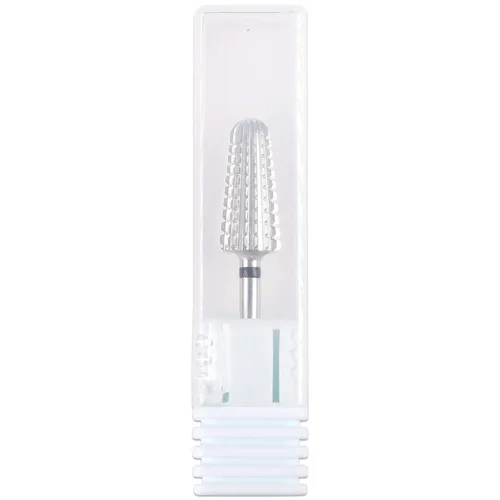 Miniatura 5 de PANA - Broca volcanita de carburo para uñas, de dos vías para zurdos y diestros – Rápida extracción del acrílico o gel duro – vástago de 3/32