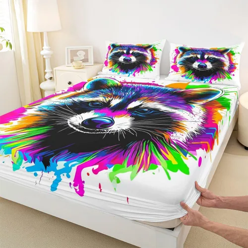 Miniatura 8 de Erosebridal Sábanas de girasol tamaño individual, sábana bajera ajustable de mariposa azul para niñas y mujeres, juego de ropa de cama floral