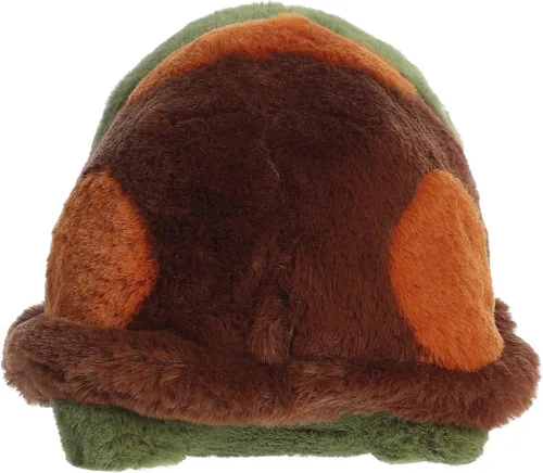 Miniatura 4 de Aurora Adorable Spudsters Tony Turtle Animal de peluche – Abrazos reconfortantes – Compañeros juguetones – Verde 10 pulgadas