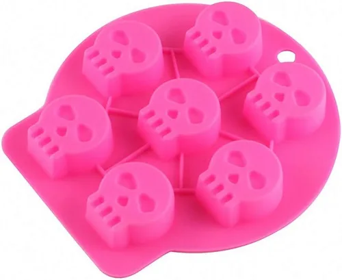 Miniatura 3 de MoldFun Bandeja de molde de silicona con forma de murciélago de calavera de Halloween, murciélago, fantasma, para chocolate, caramelos, gomitas