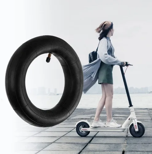 Tubo interior de aire de 8.5x2 pulgadas 50/75-6.1 Tubo de goma inflado por aire para Xiaomi M365 accesorio de repuesto de scooter eléctrico, tubo de