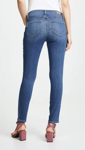 Miniatura 3 de PAIGE Jeans de maternidad Verdugo de tiro medio ultra ajustados para mujer