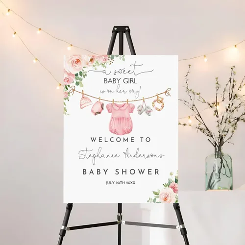 Miniatura 25 de Letrero de bienvenida personalizado de oso azul para niño "We Can Bearly Wait Baby Shower", decoración, letrero de bienvenida para bebé niño