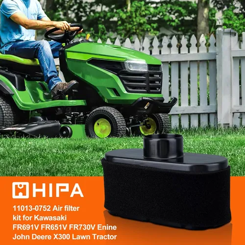 Miniatura 2 de Hipa 11013-0752 FR691V Filtro de aire para Kawasaki FR730V FR651V FS730V FS600V FS481V FS651V Reemplazar 11013-0726 11013-7049 11013-7047