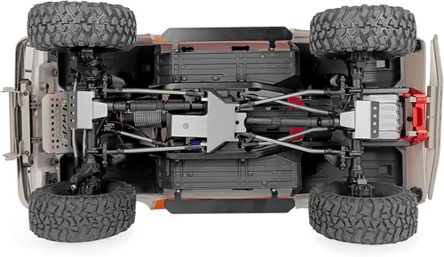 Miniatura 8 de RCHUBAM - Kit de extremo de varilla de enlace de acero inoxidable de 12.323 in distancia entre ejes para 1/10 Axial TRX TRX4 RC Crawler Car