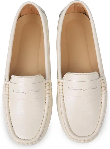 Miniatura 6 de Heydonic Mocasines para mujer, mocasines suaves, casuales, para caminar, conducir, oficina, penny planos, zapatos de barco para mujer, sin cordones