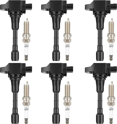 Miniatura 28 de ECCPP UF765 4 bobinas de encendido con 4 bujías de iridio A4 Q5 2014-2020 l4 2.0L 1.8L UF765