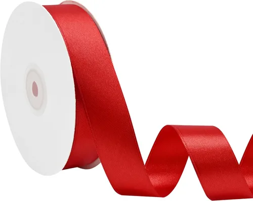 Miniatura 258 de 10 Classic Colors Double Face Satin Ribbon Set 1/8 Inch Polyester Ribbons for Gift Wrapping Fabric Ribbon for Crafts Flower Bouquet Arts Wedding