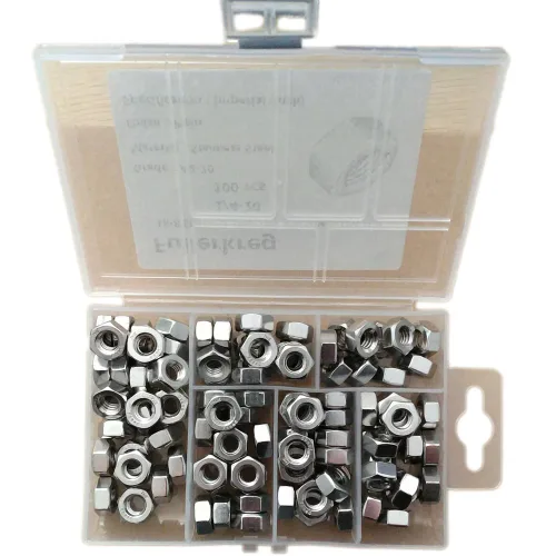 Miniatura 6 de Fullerkreg Tuerca hexagonal inoxidable de 1/4"-20, acero inoxidable 304, acabado brillante, (100 piezas)