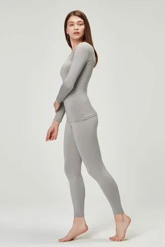 Miniatura 4 de DEVOPS Conjunto de ropa interior térmica para mujer