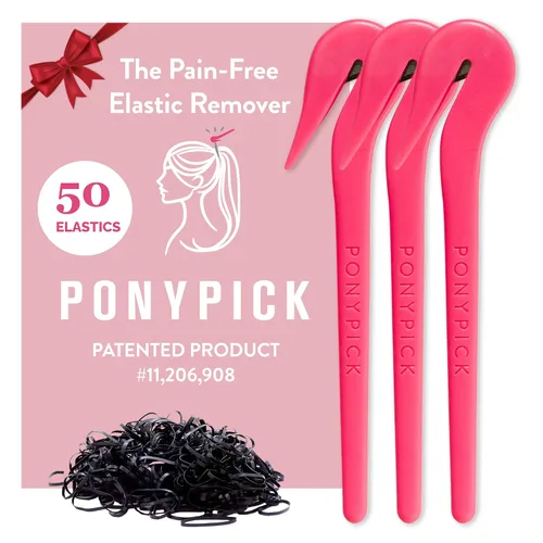 Miniatura 11 de THE PONY PICK - Herramienta de corte de bandas elásticas para el cabello, fácil de usar, sin dolor, sin daños en el cabello, herramienta de corte
