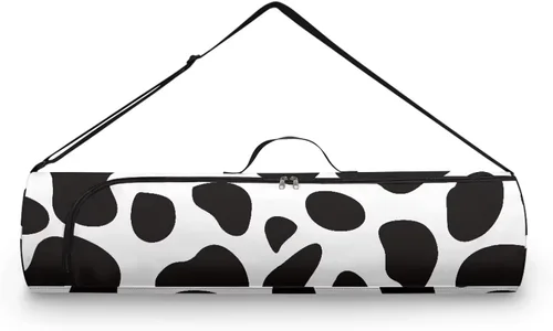Miniatura 11 de Bolsa para esterilla de yoga para mujeres y hombres, con cremallera completa, bolsa de transporte para esterilla de yoga para clase de entrenamiento